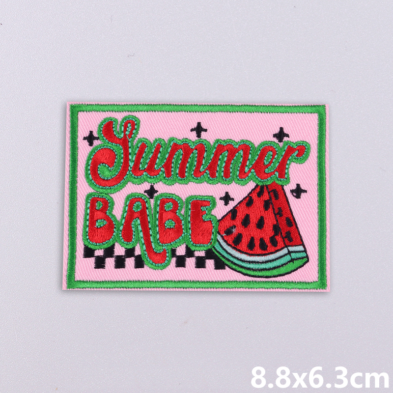 Summer Vibes Embroidered Patch - Summer Clothing Vibes avaliação e preço