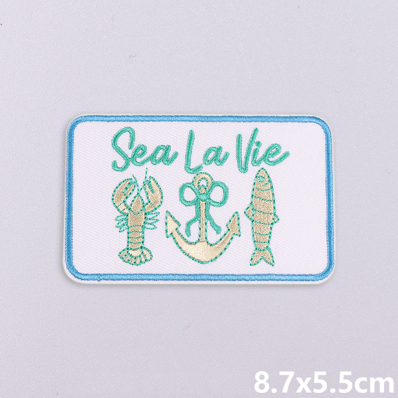 Summer Vibes Embroidered Patch - Summer Clothing Vibes avaliação e preço