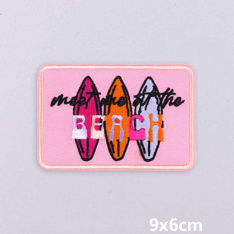 Summer Vibes Embroidered Patch - Summer Clothing Vibes avaliação e preço
