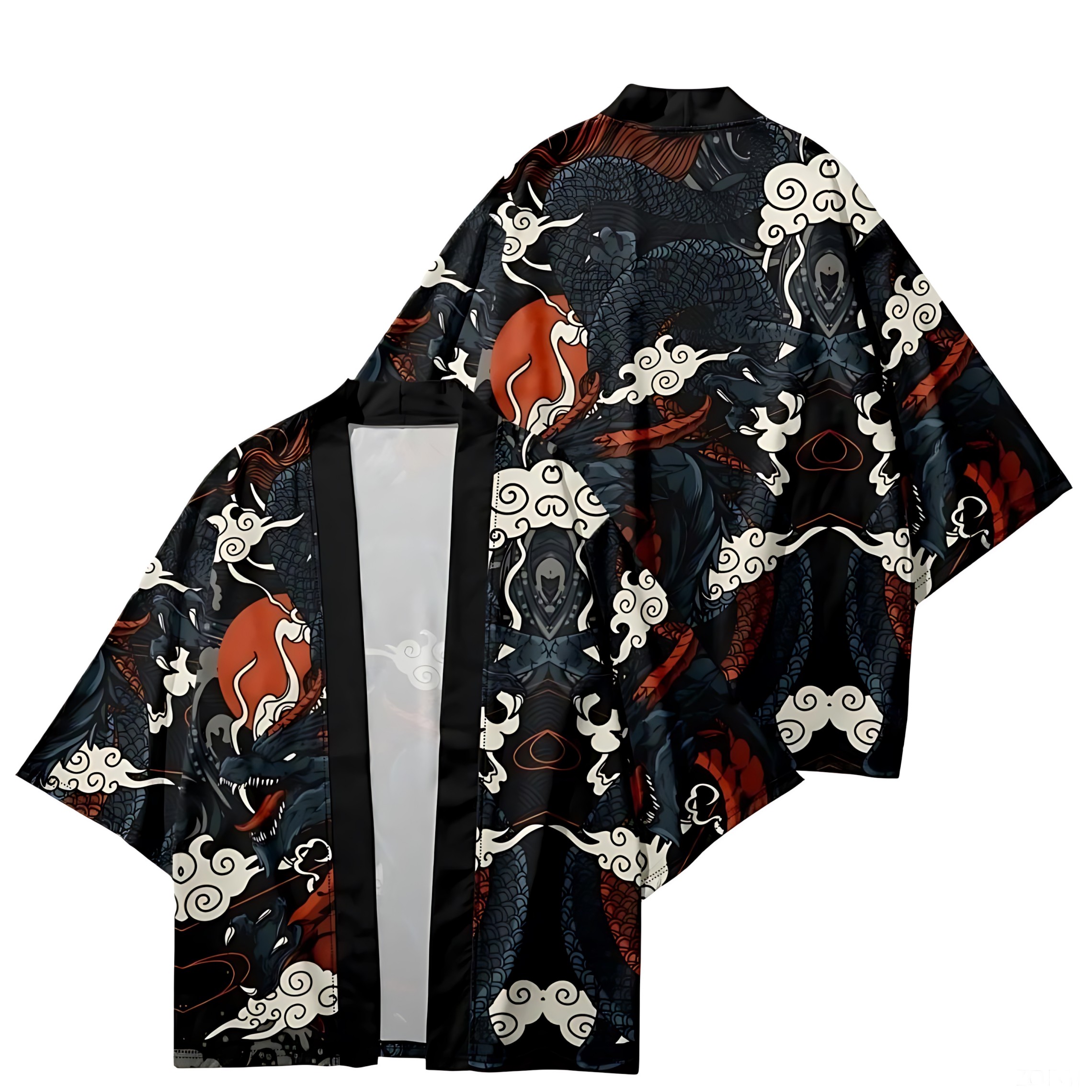 2026 Summer Men's Kimono 3D Pr - Summer Clothing Patterns avaliação e preço