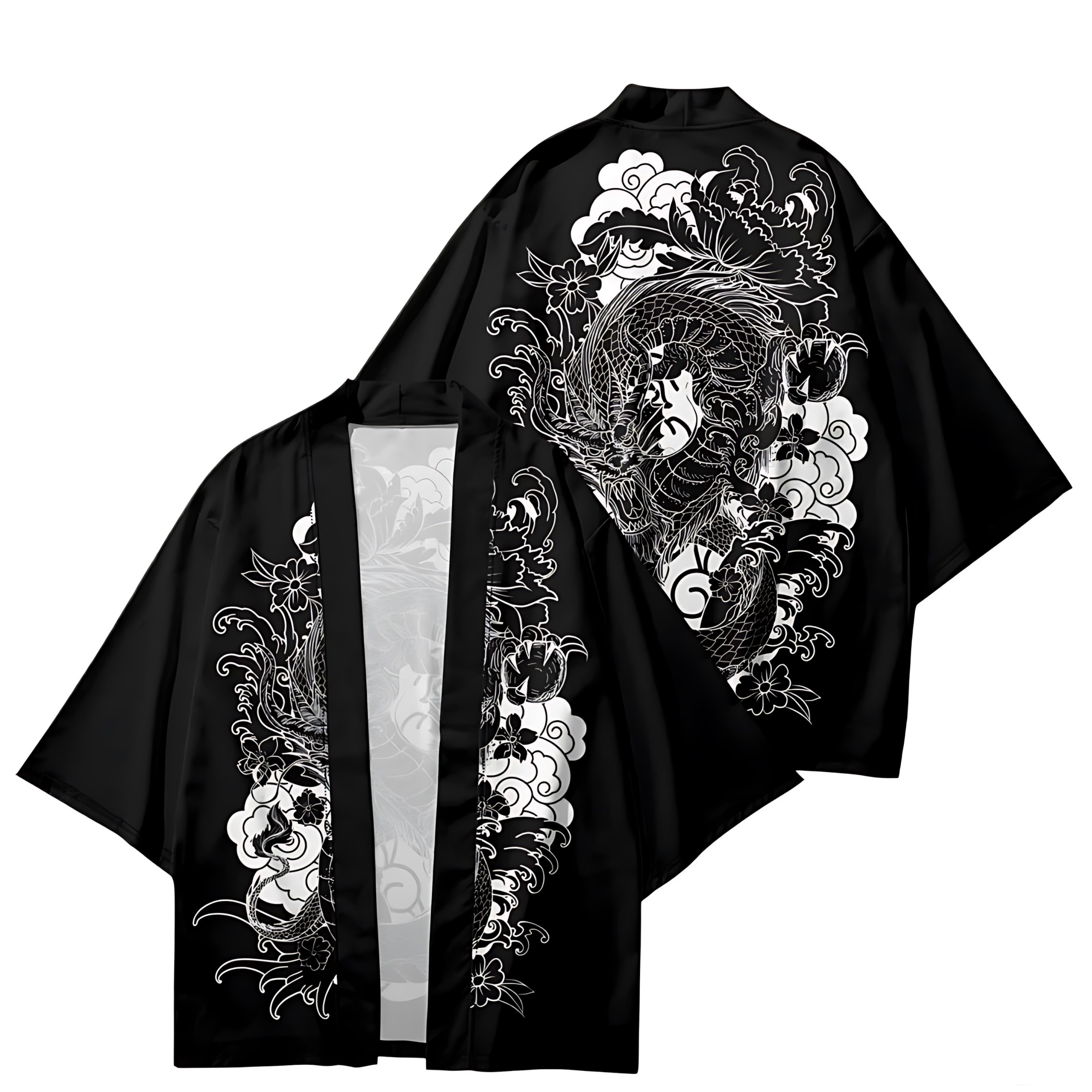 2026 Summer Men's Kimono 3D Pr - Summer Clothing Patterns avaliação e preço