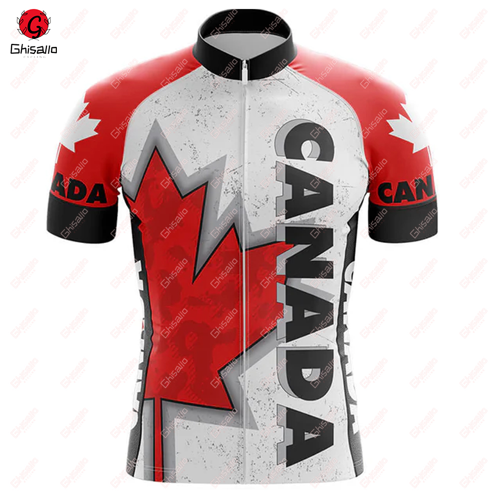 Canada Cycling Jersey for Men, - Summer Clothing Canada avaliação e preço