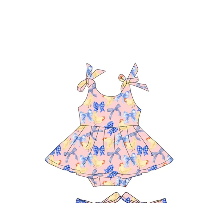 Summer Little Yellow Duck Bow  - Summer Duck Clothing avaliação e preço