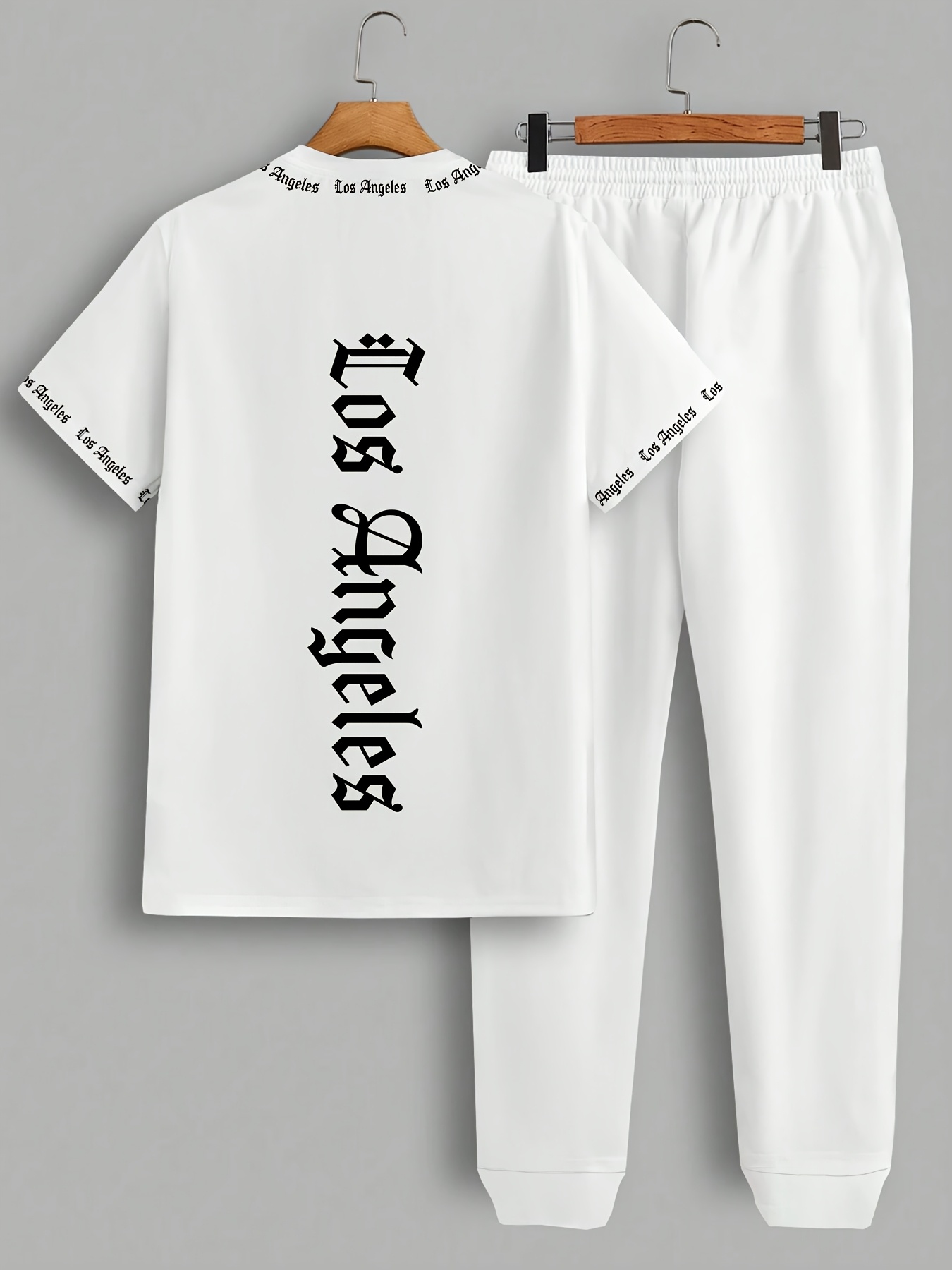 Summer Men's Gothic Letter Pri - Summer Goth Clothing avaliação e preço
