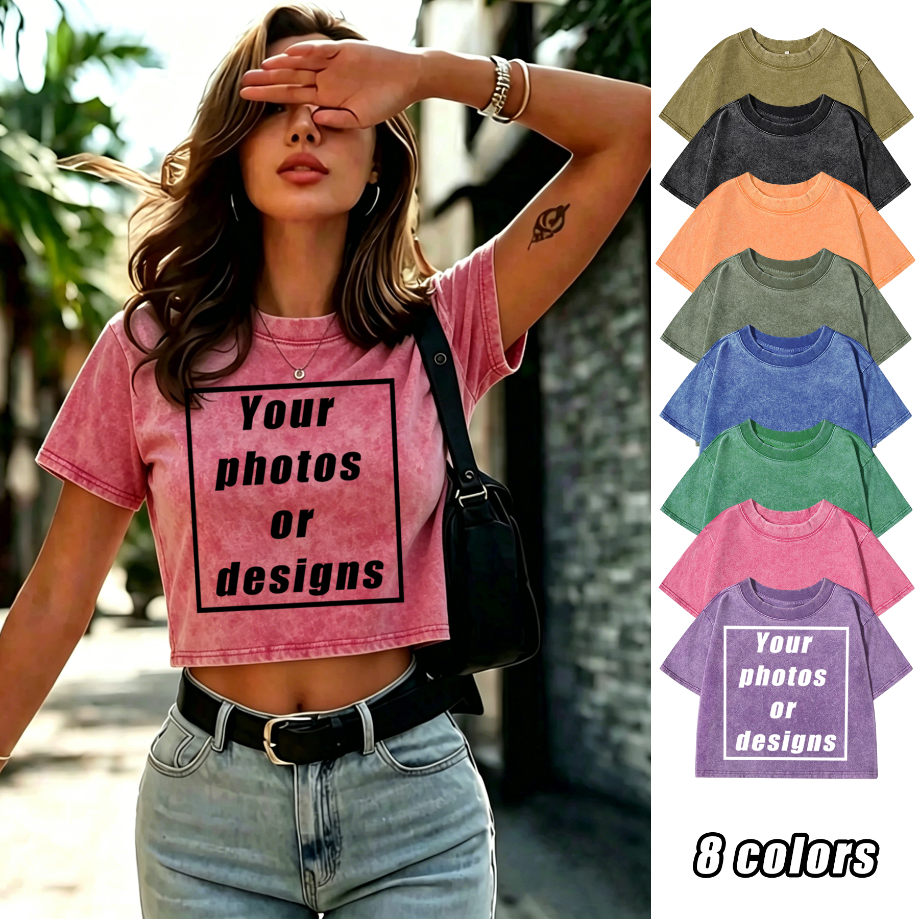 Custom Graphic Logo Retro T Sh - Summer Clothing Juniors avaliação e preço