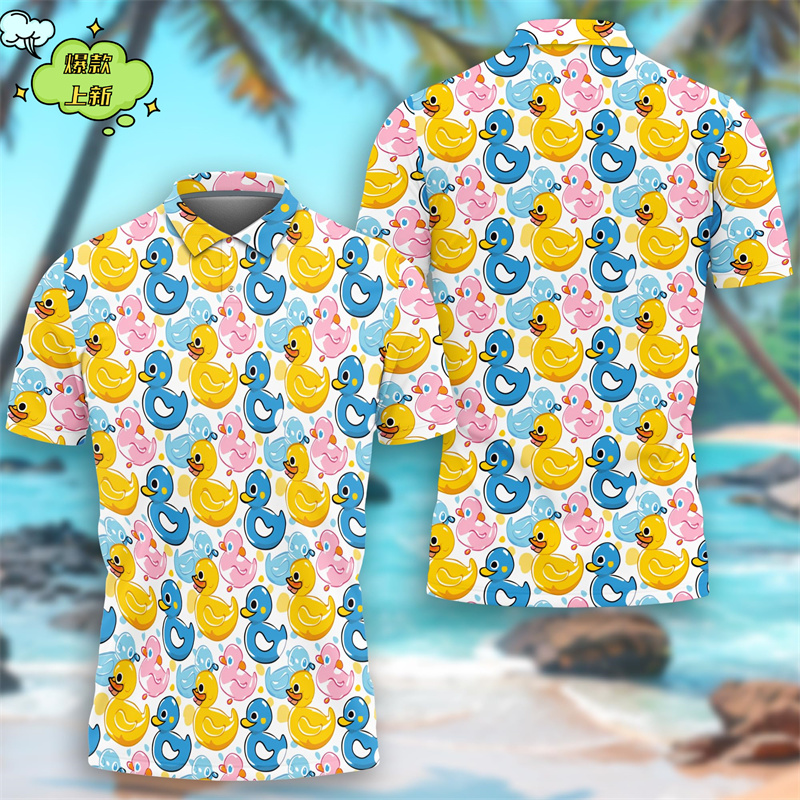Cute Yellow Duck 3D Printing P - Summer Duck Clothing avaliação e preço