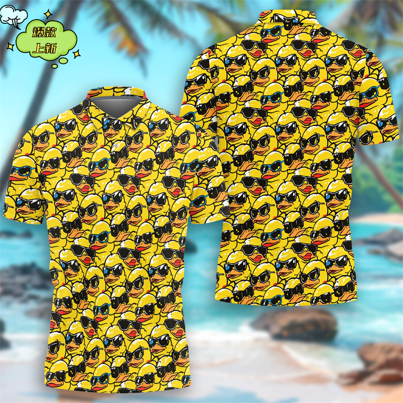 Cute Yellow Duck 3D Printing P - Summer Duck Clothing avaliação e preço