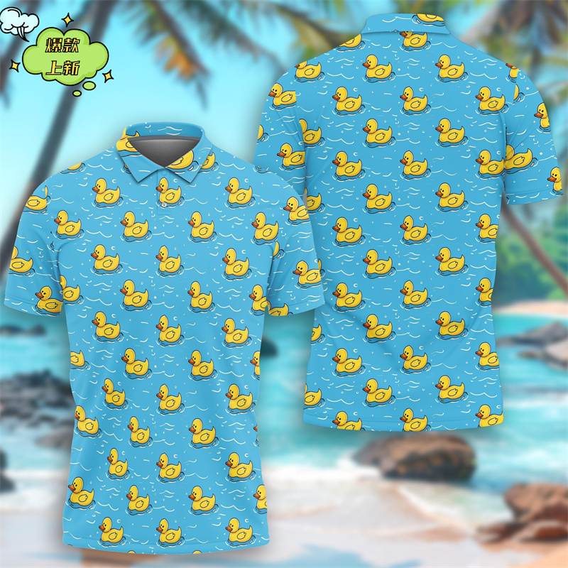 Cute Yellow Duck 3D Printing P - Summer Duck Clothing avaliação e preço
