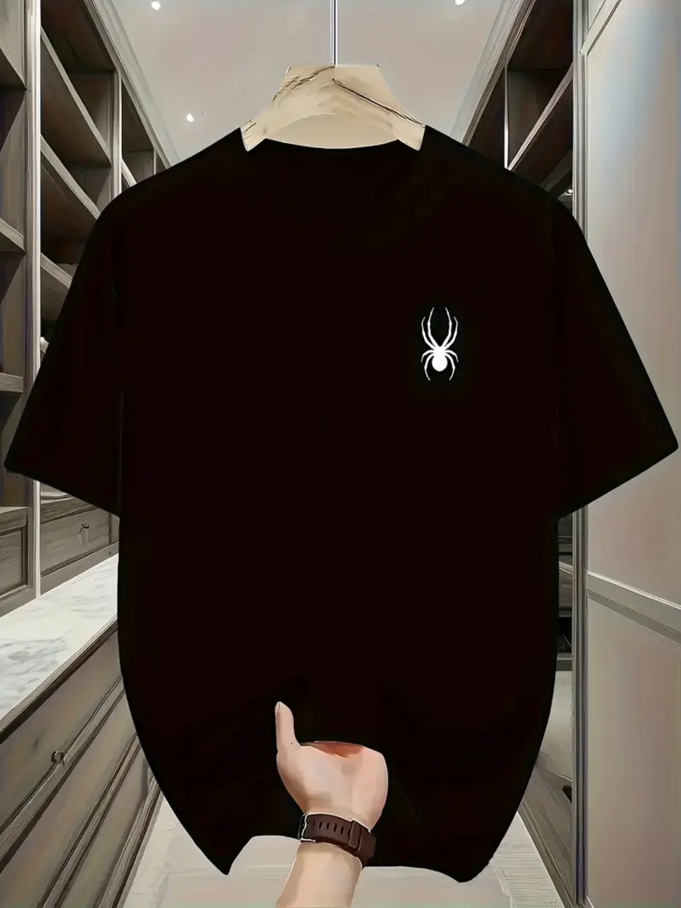 Short-sleeved T-shirt with sma - Summer Clothing Affordable avaliação e preço