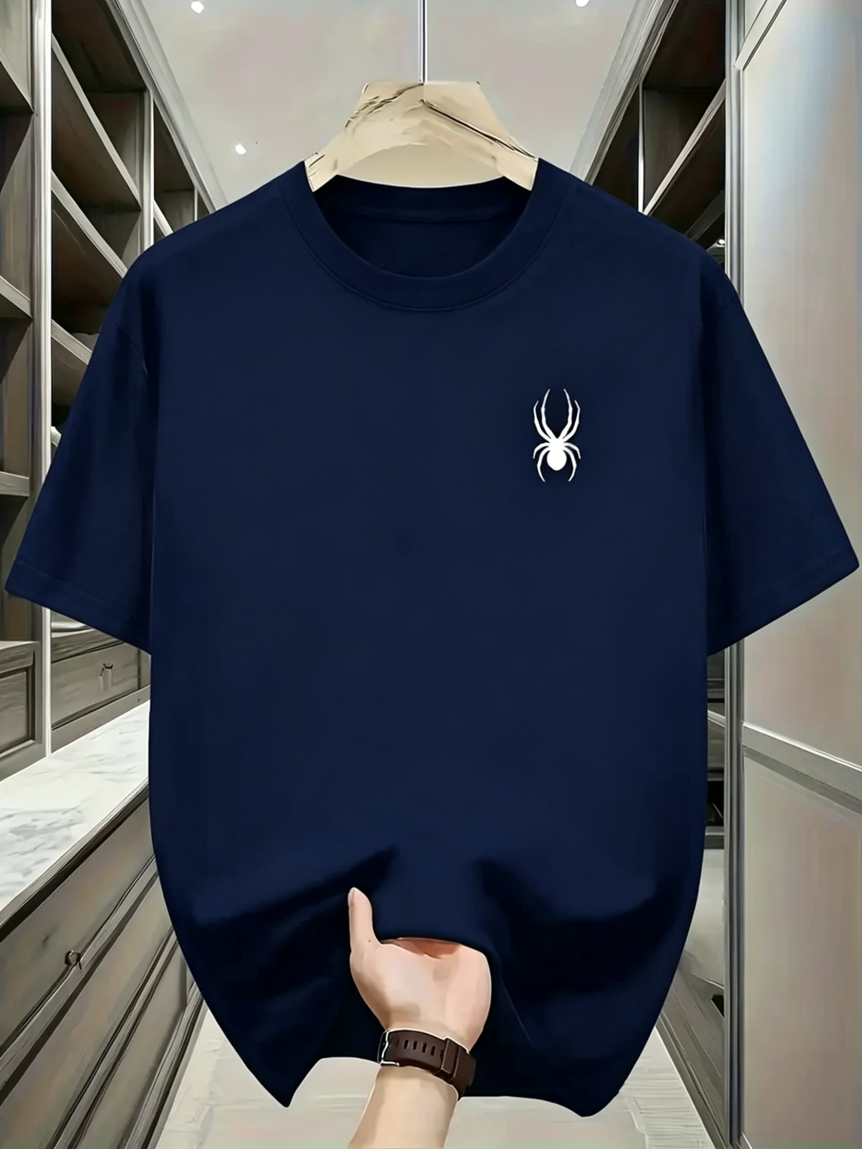 Short-sleeved T-shirt with sma - Summer Clothing Affordable avaliação e preço