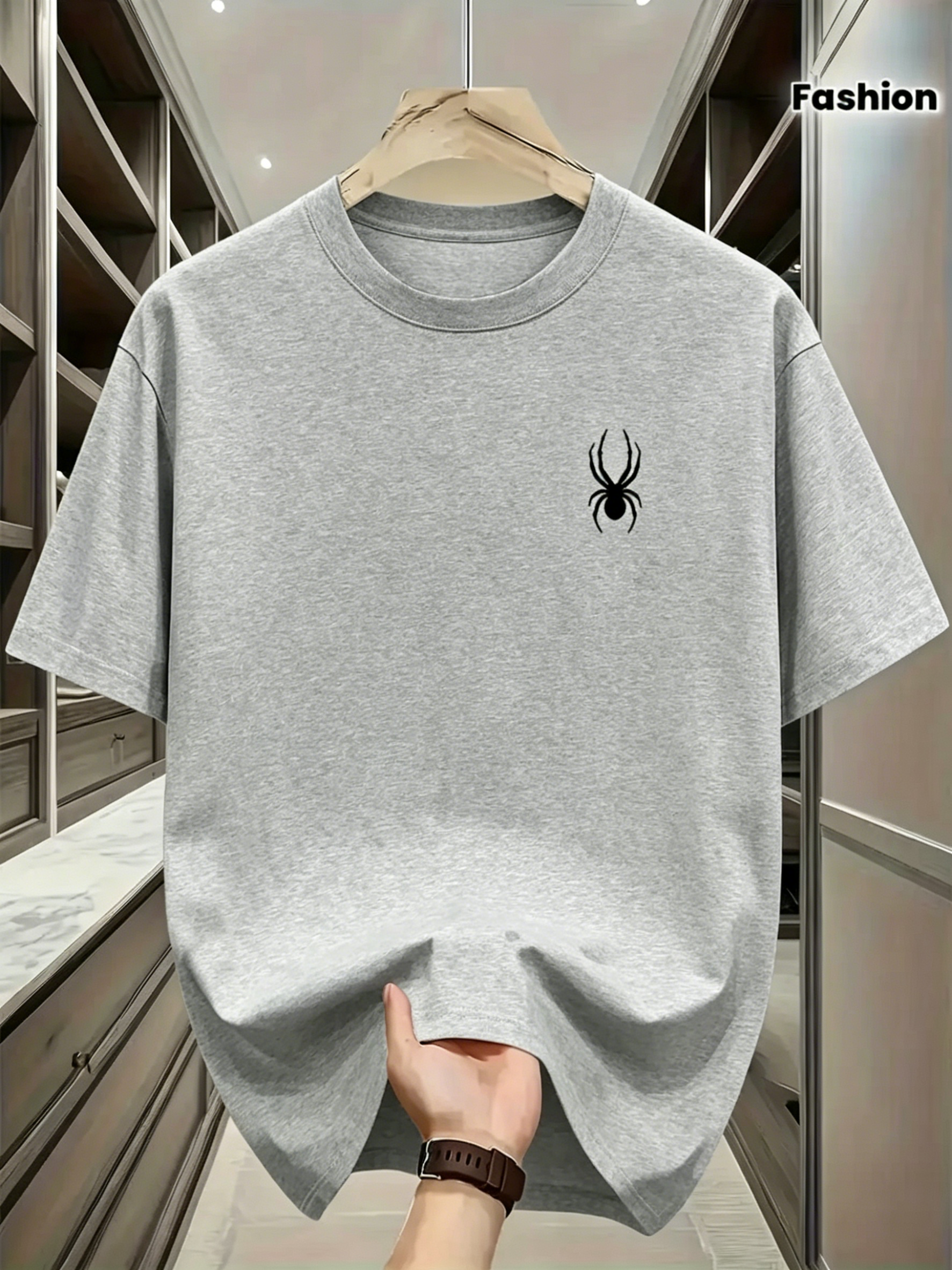 Short-sleeved T-shirt with sma - Summer Clothing Affordable avaliação e preço