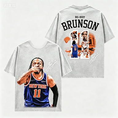 2026 Jalen Brunson 11 Printed  - Summer Clothing Nyc avaliação e preço