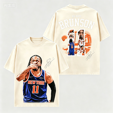 2026 Jalen Brunson 11 Printed  - Summer Clothing Nyc avaliação e preço