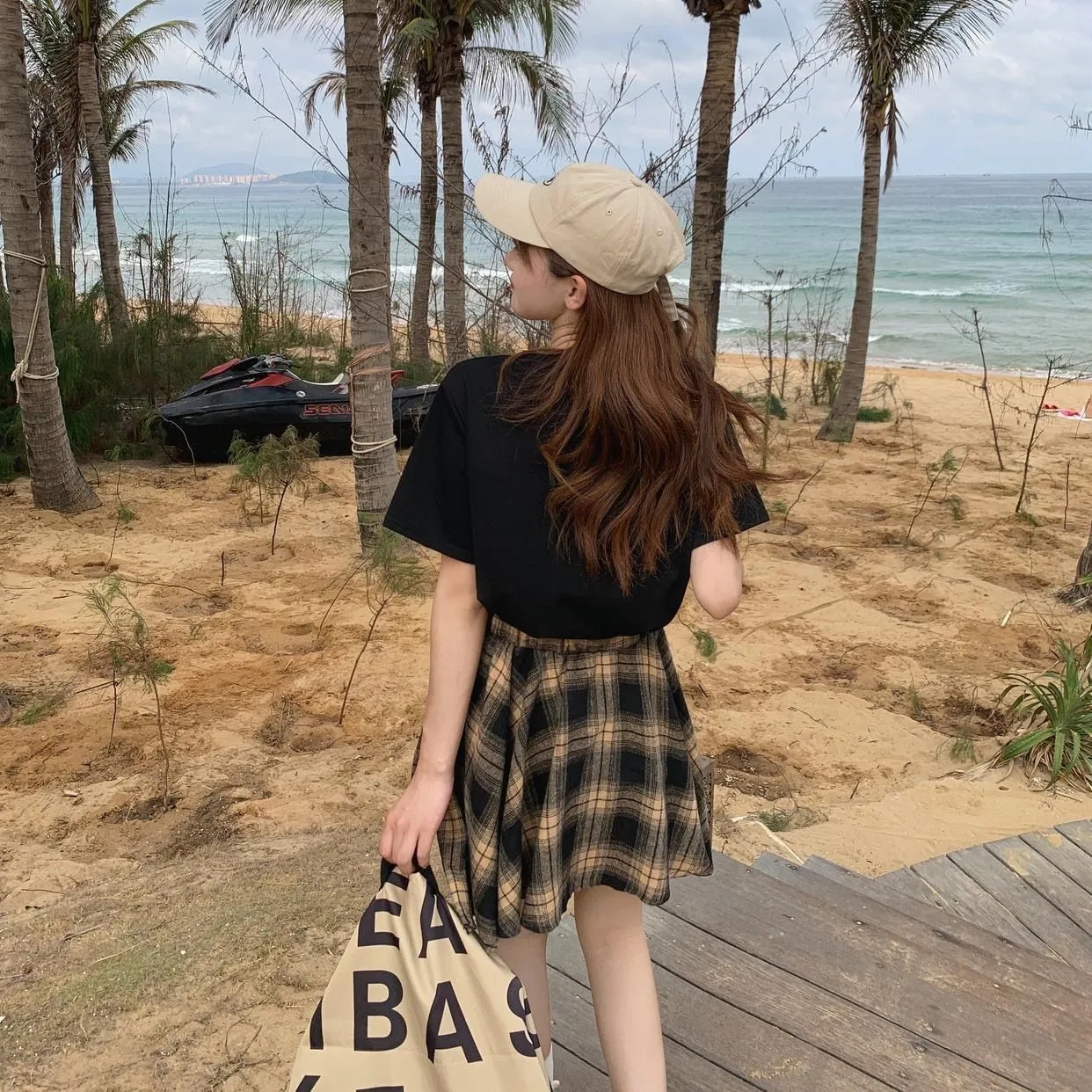 Summer Women's Skirt And Top S - Summer Clothing Aesthetic avaliação e preço