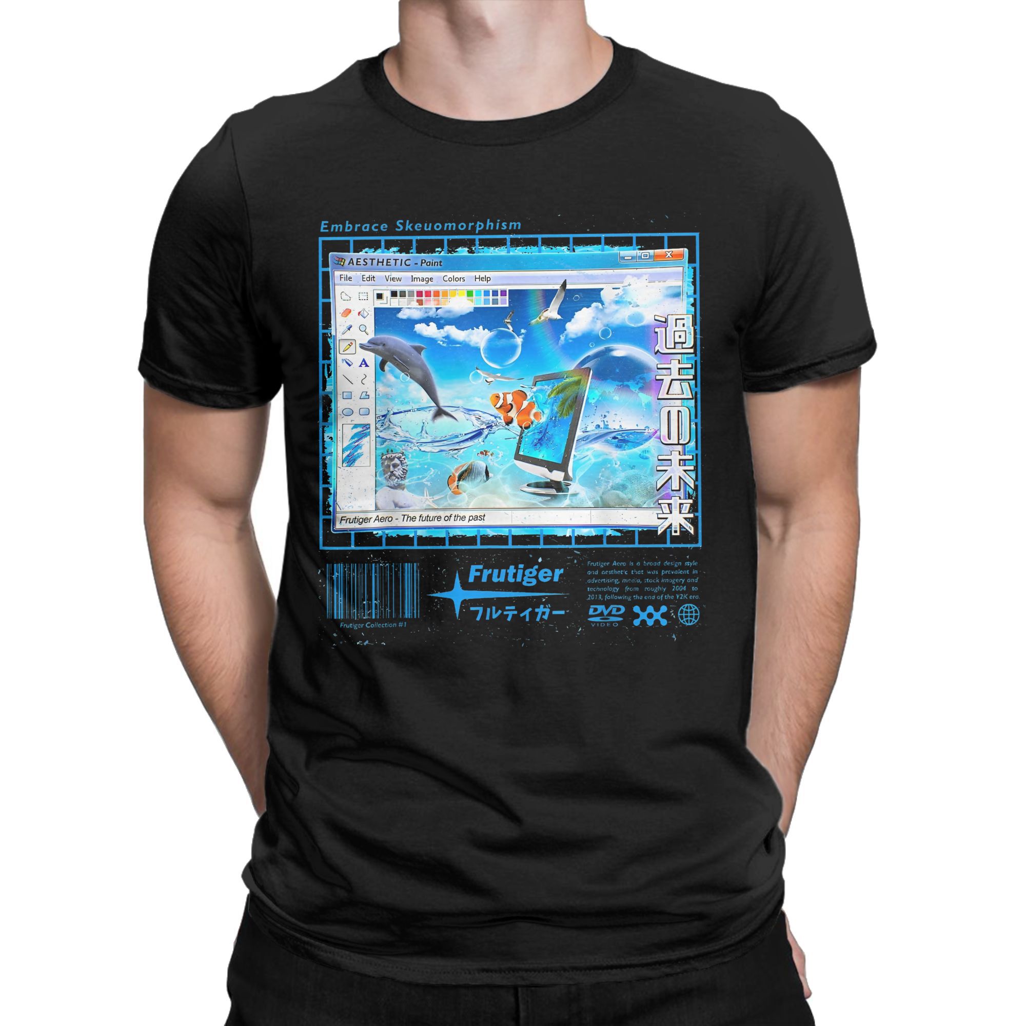 Men Frutiger Aero Fashion Coll - Summer Vibes Clothing Men avaliação e preço