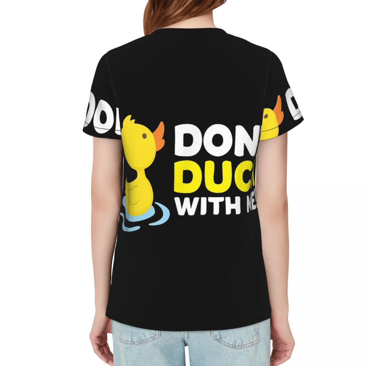 Duck Dont Rubber T-Shirt Women - Summer Duck Clothing avaliação e preço