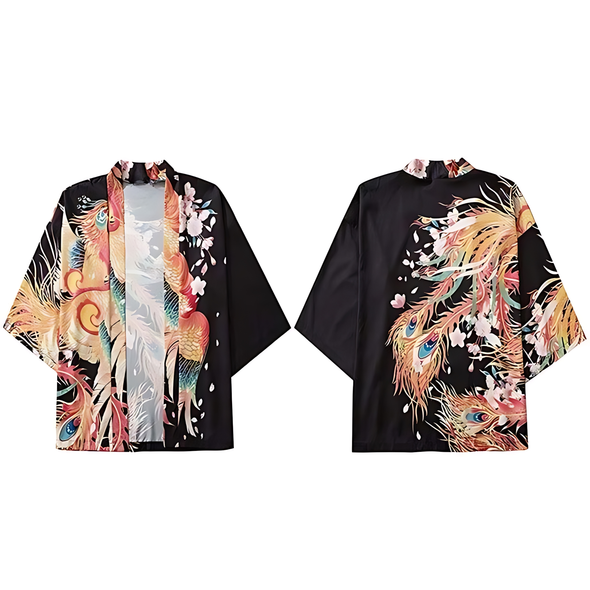 2026 Summer Men's Kimono 3D Pr - Summer Clothing Patterns avaliação e preço