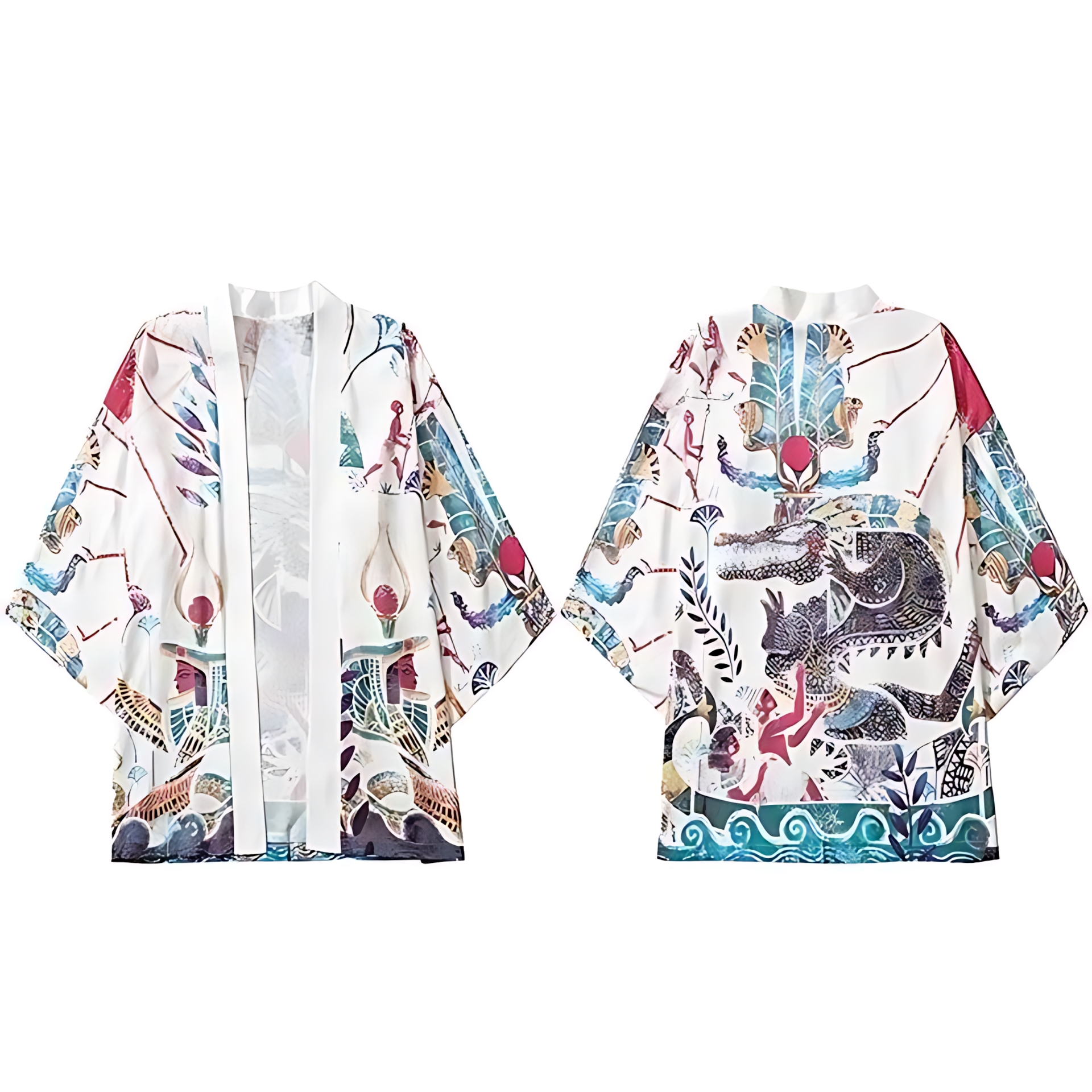 2026 Summer Men's Kimono 3D Pr - Summer Clothing Patterns avaliação e preço