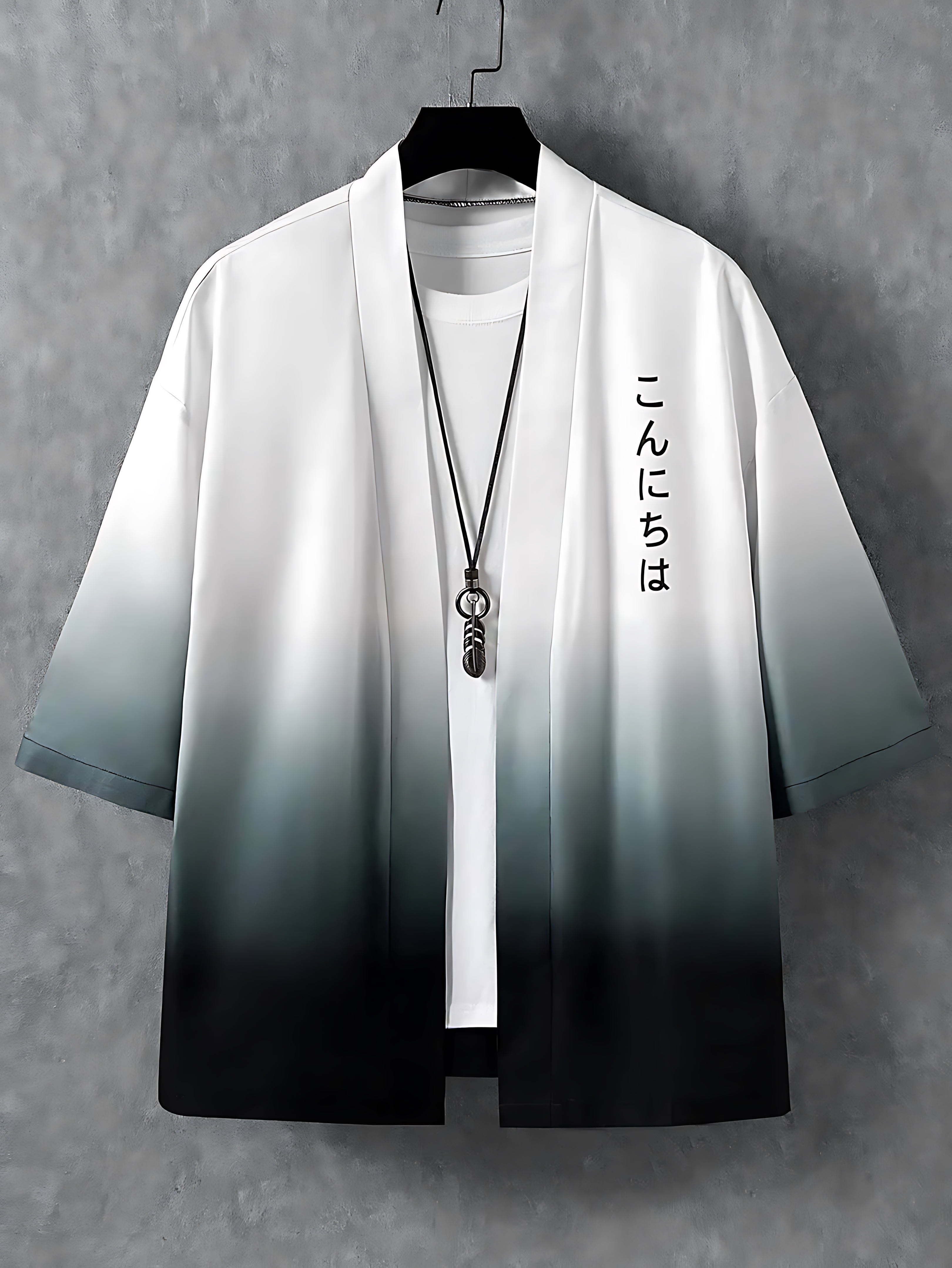 2026 Summer Men's Kimono 3D Pr - Summer Clothing Patterns avaliação e preço