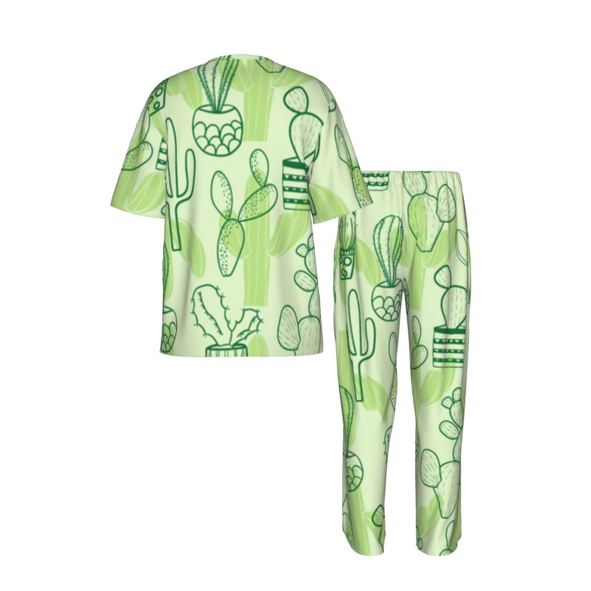 Men Pajamas Suit Short Sleeved - Summer Clothing Patterns avaliação e preço