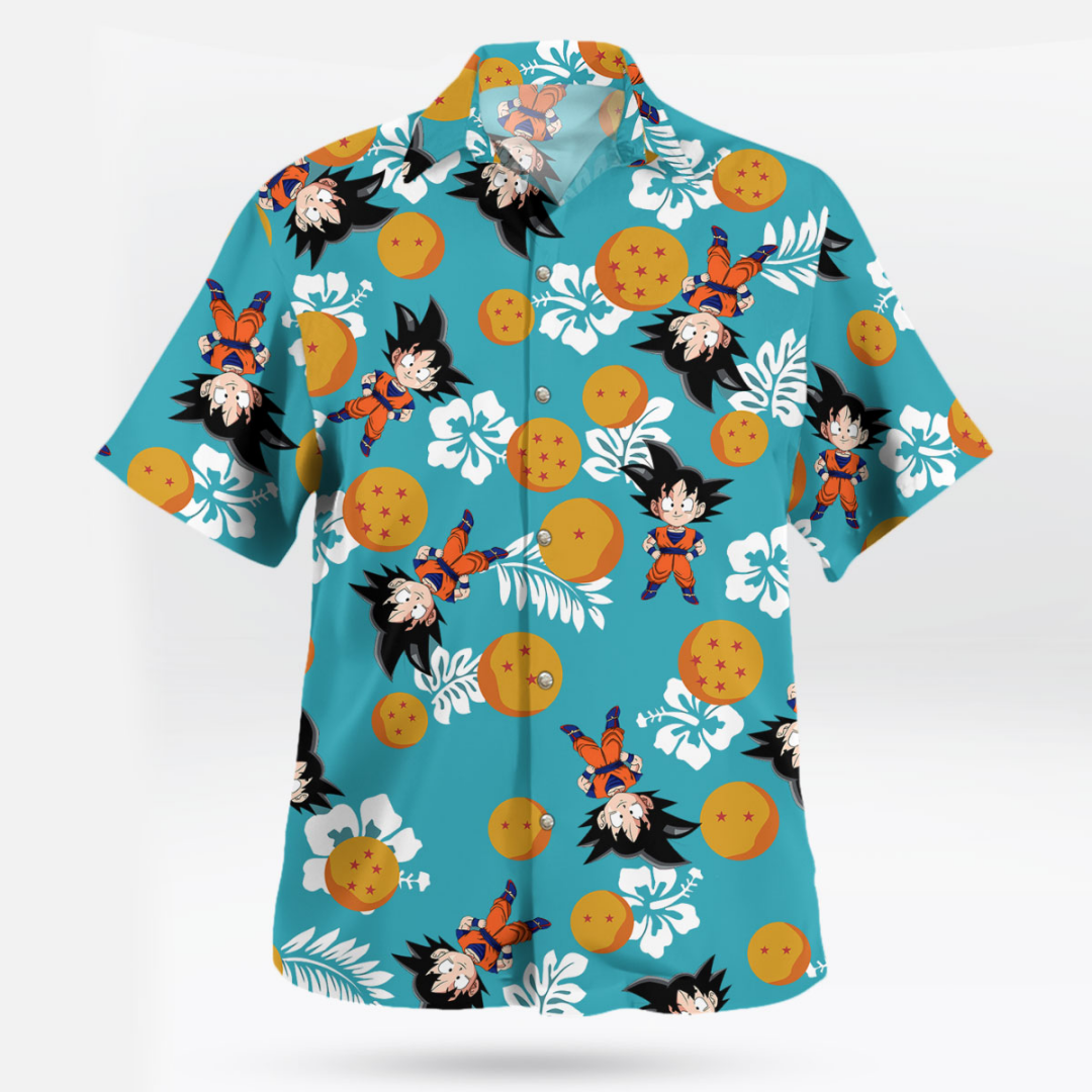 2026 Goku Dragon Ball Hawaiian - Summer Vibes Clothing Men avaliação e preço