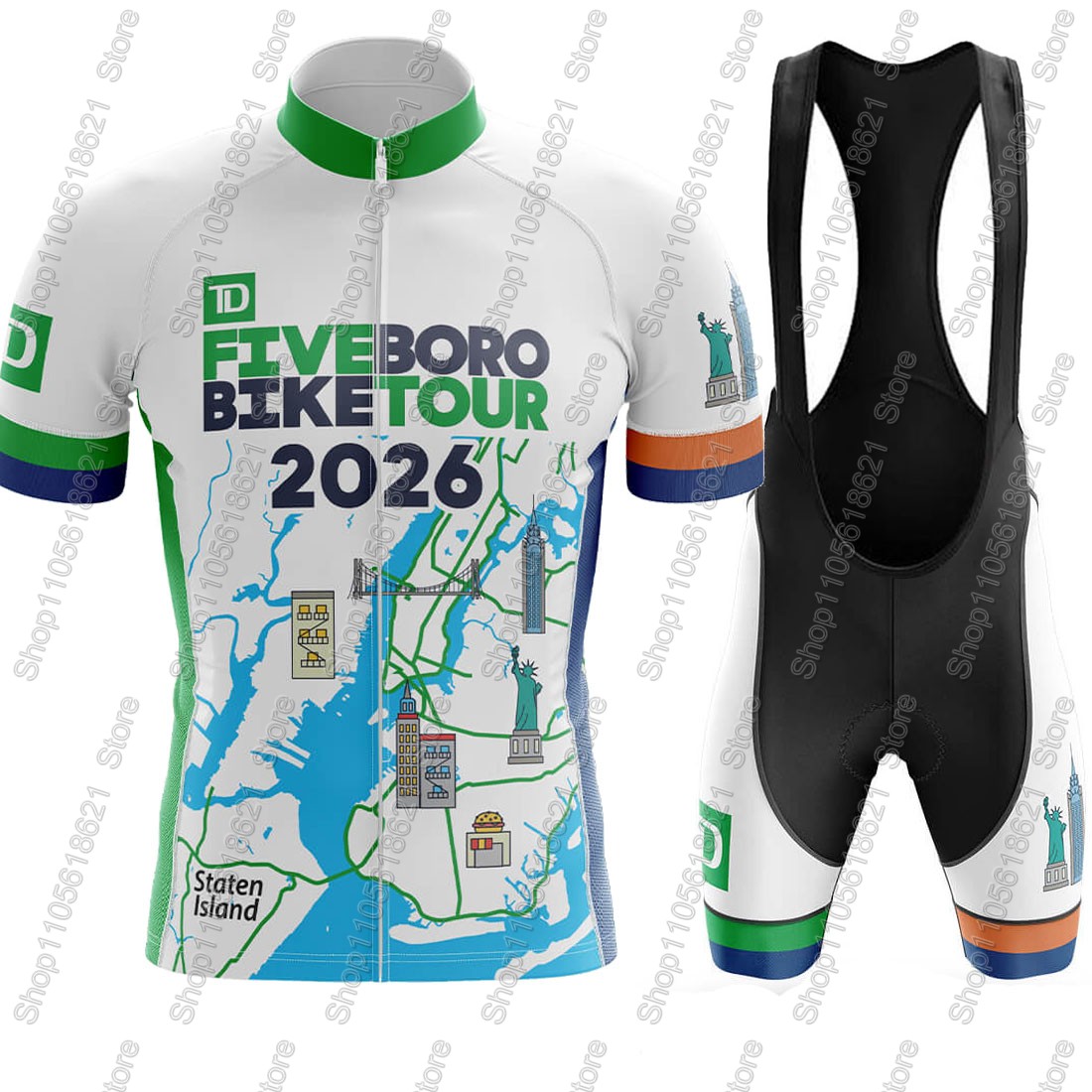 NYC-Cycling-Tour 2026 Team Jer - Summer Clothing Nyc avaliação e preço