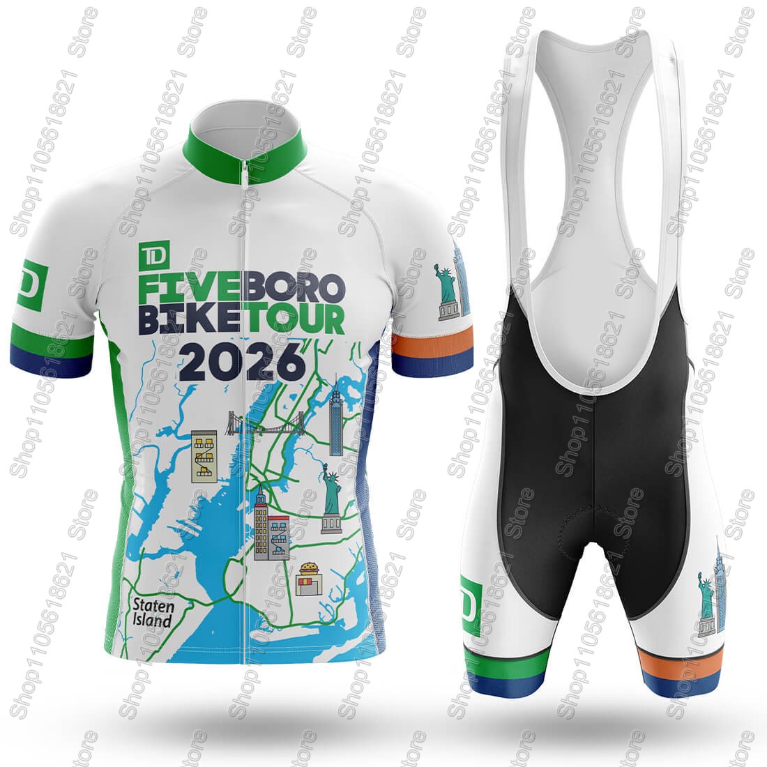 NYC-Cycling-Tour 2026 Team Jer - Summer Clothing Nyc avaliação e preço