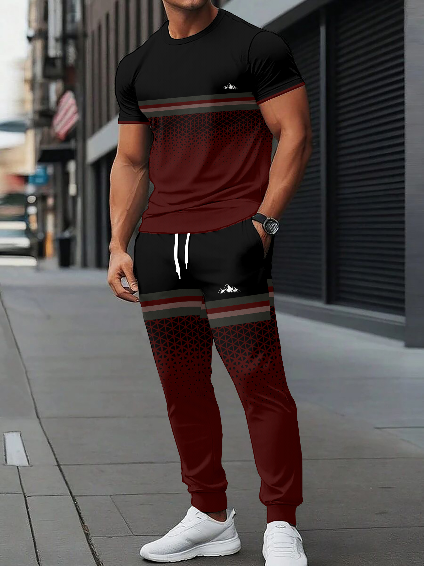 2026 Summer Men's Suit with 3D - Summer Clothing Patterns avaliação e preço