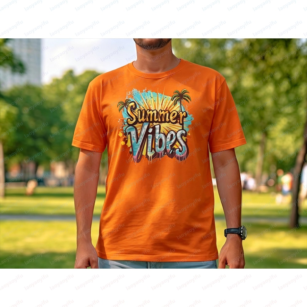 Unisex Summer Vibes T-Shirt Co - Summer Vibes Clothing Men avaliação e preço