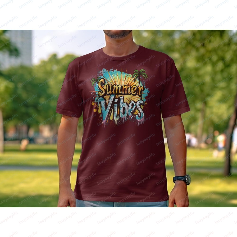 Unisex Summer Vibes T-Shirt Co - Summer Vibes Clothing Men avaliação e preço