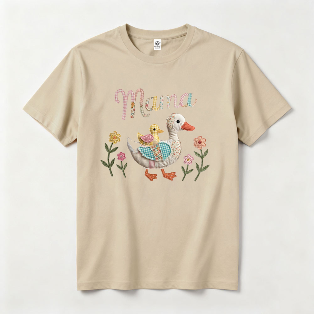 Women Summer Mama Duck Patchwo - Summer Duck Clothing avaliação e preço