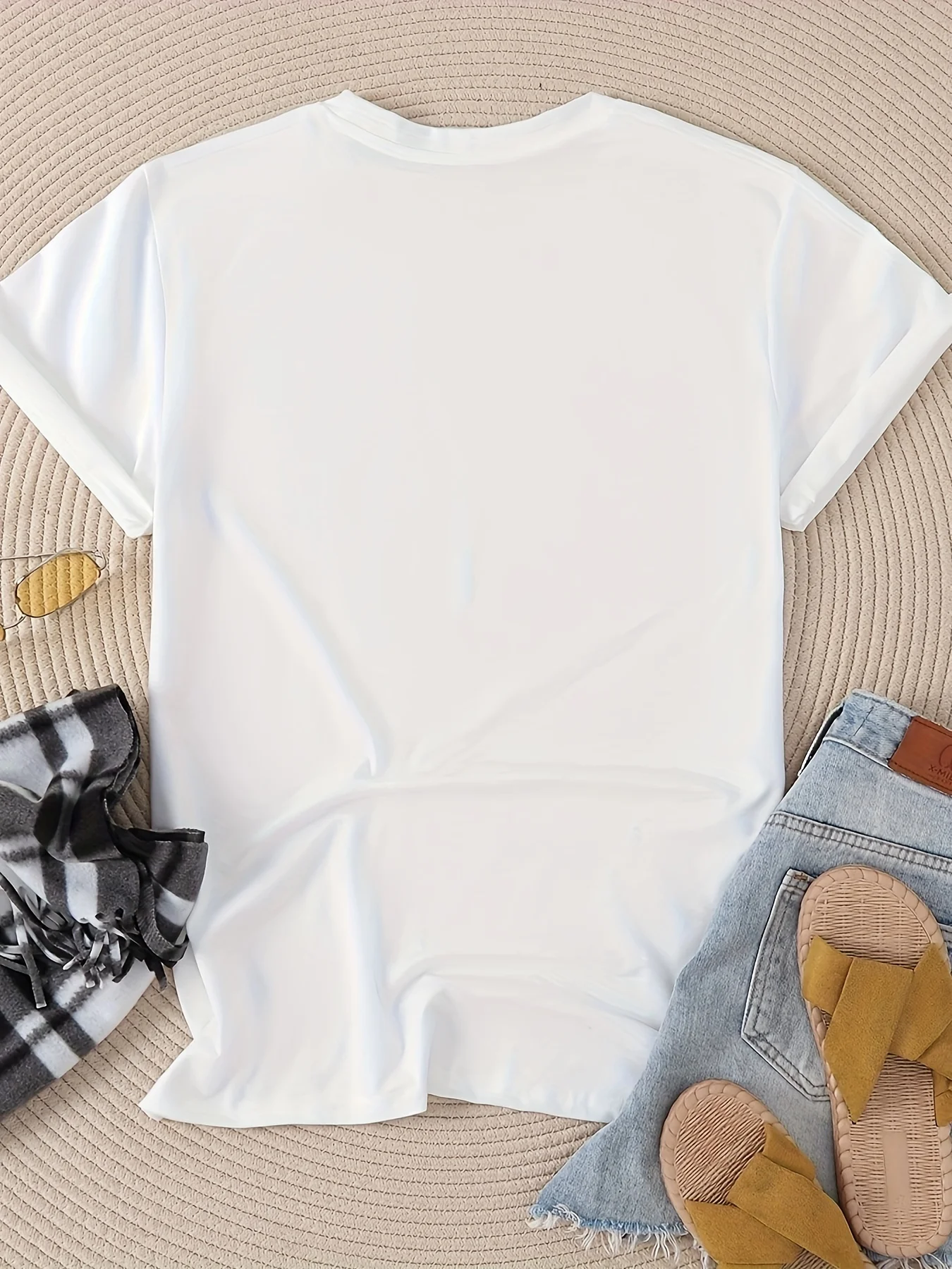 Lemon Print T-shirt Short Slee - Summer Clothing Aesthetic avaliação e preço