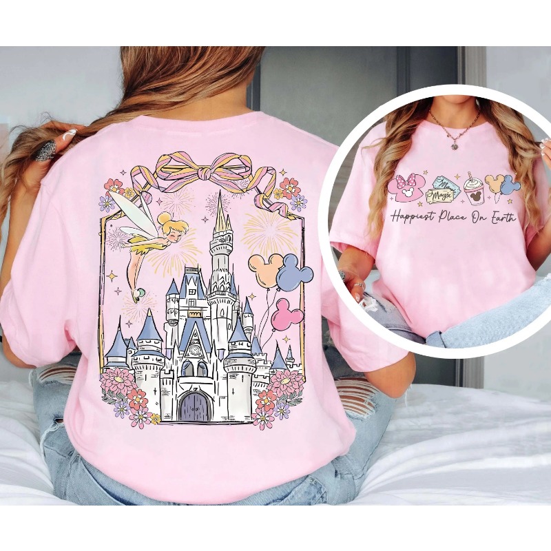 2026 Summer Castle Oversized T - Summer Clothing Colors 2026 avaliação e preço