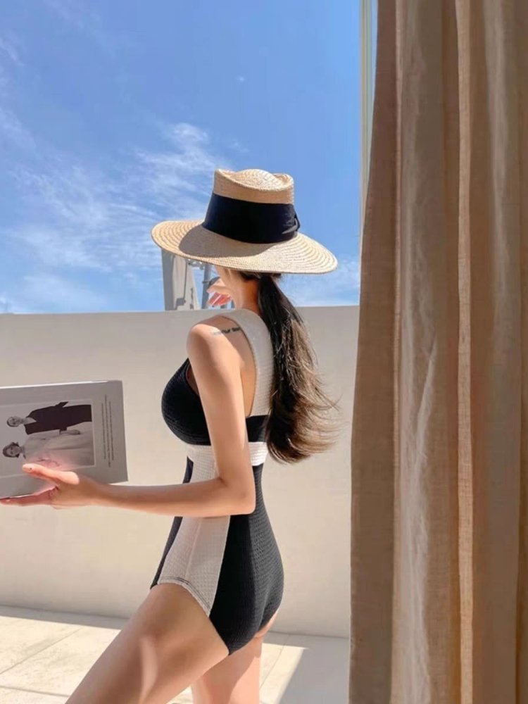 Korean Ins Style Swimsuit Wome - Swimsuit One Piece avaliação e preço