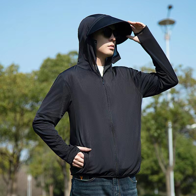 Sun Protection Men Women Jacke - Summer Uv Clothing avaliação e preço
