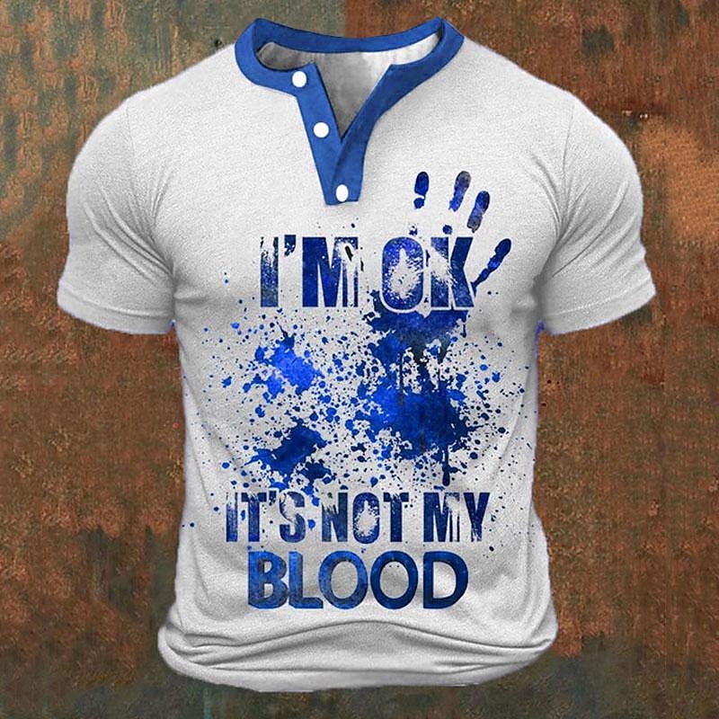 Funny 3D Letter Print Men's He - Summer Clothes Fashion avaliação e preço