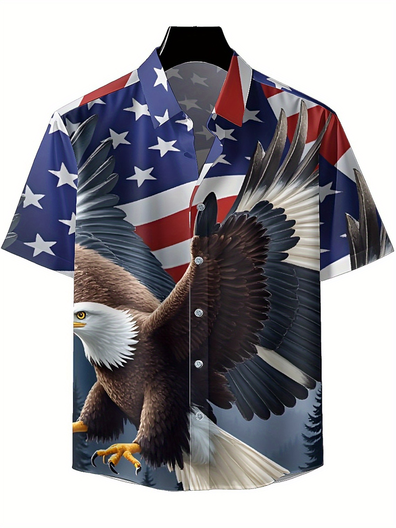Men's Plus Size Hawaiian Shirt - Summer Clothing Patterns avaliação e preço