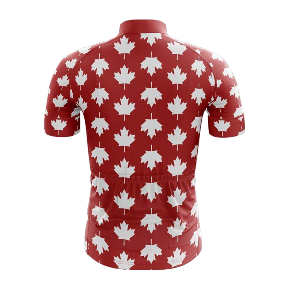 Canada Cycling Jersey Set for  - Summer Clothing Canada avaliação e preço