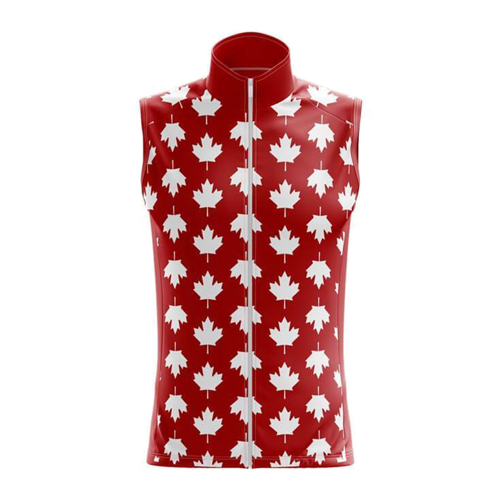 Canada Cycling Jersey Set for  - Summer Clothing Canada avaliação e preço