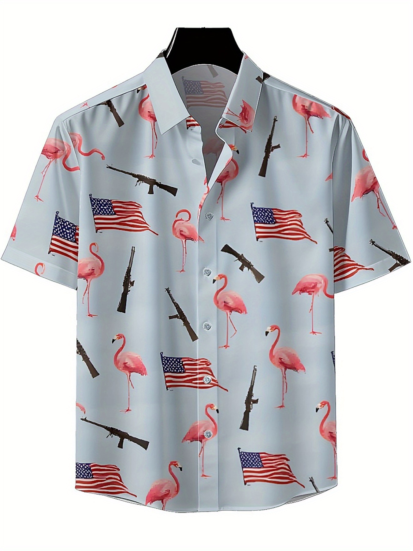 Men's Plus Size Hawaiian Shirt - Summer Clothing Plus Size avaliação e preço