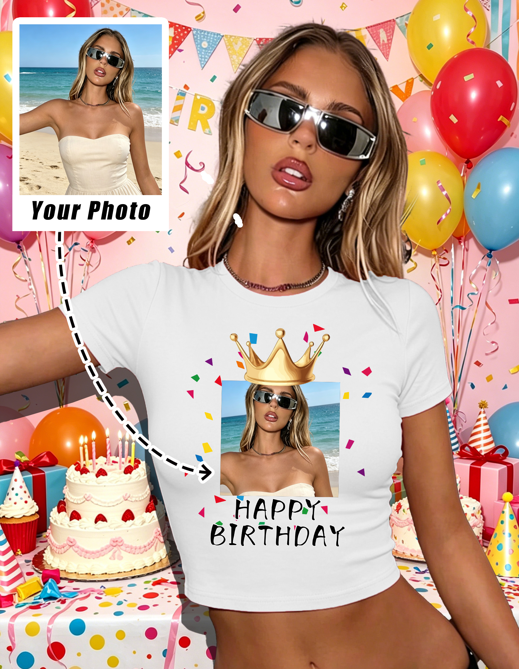 Custom Graphic Logo  Slim T Sh - Summer Clothing Juniors avaliação e preço