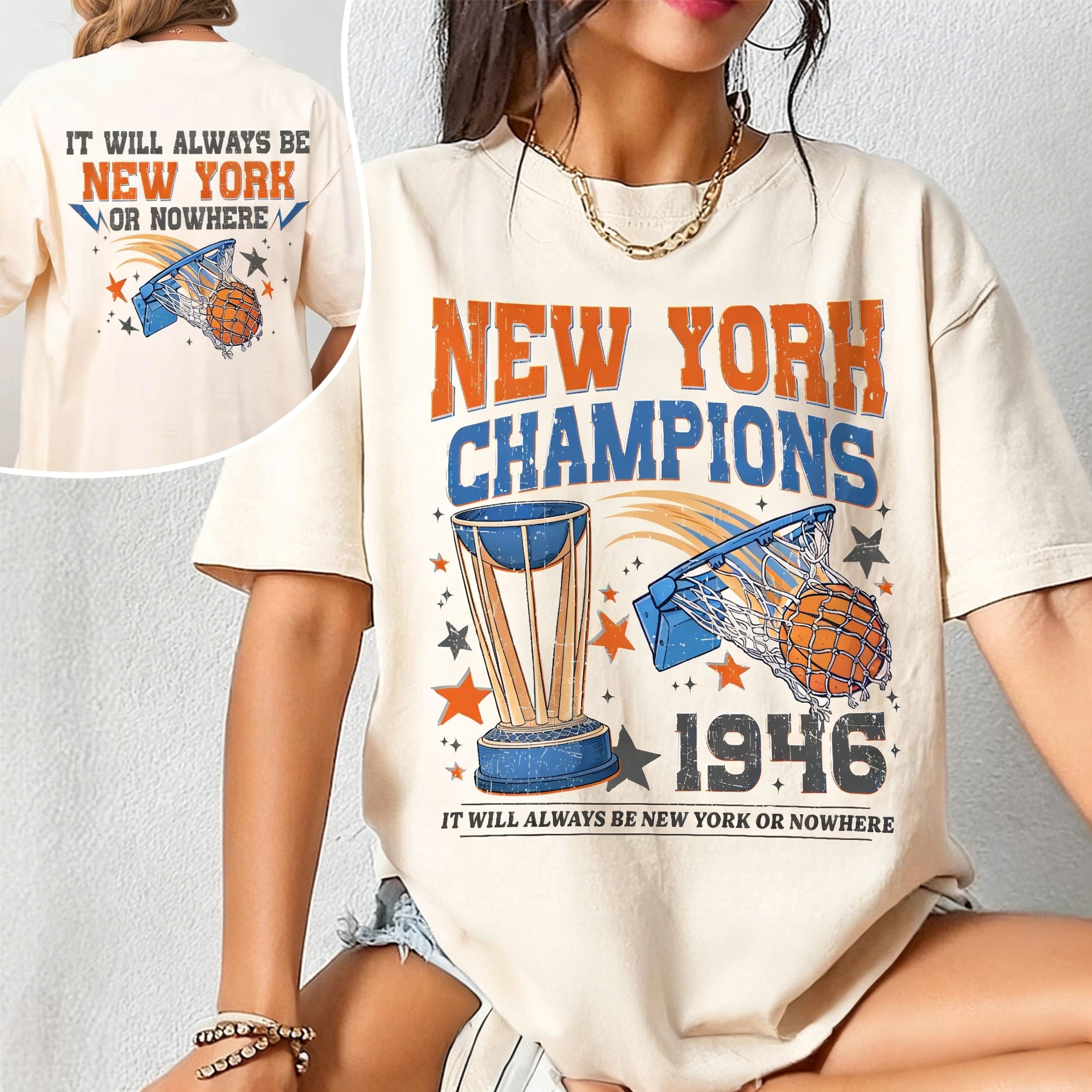 Vintage Basketball Playoff Shi - Summer Clothing Nyc avaliação e preço