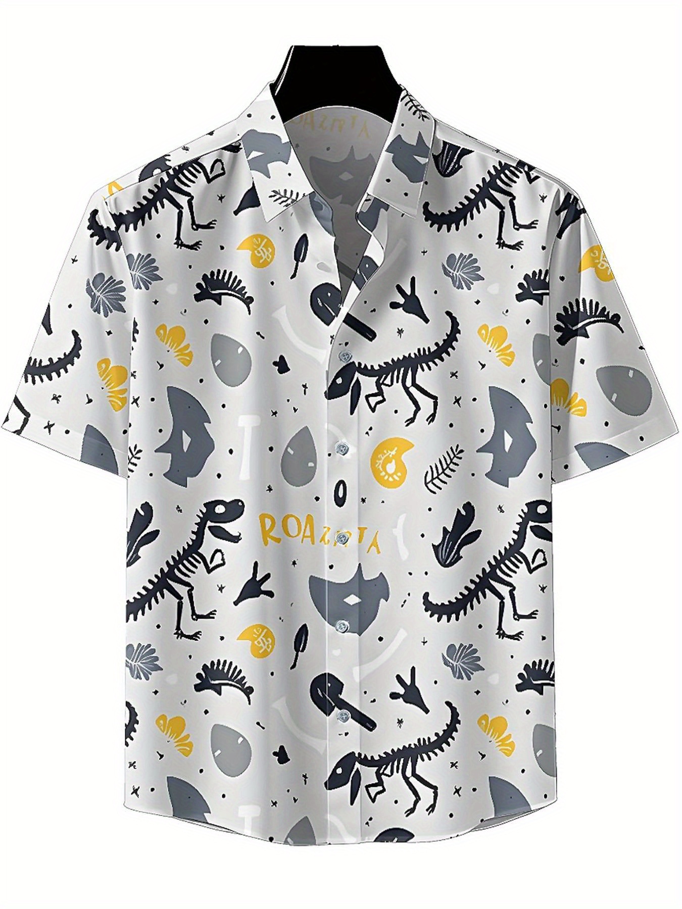 Men's Plus Size Hawaiian Shirt - Summer Clothing Patterns avaliação e preço